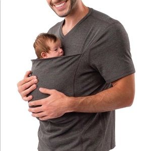 Blue lulabu baby dad shirt